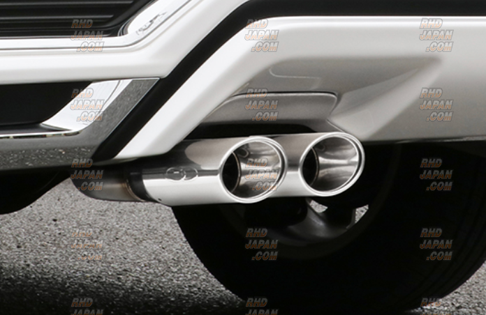 Ganador Vertex 4WD/SUV Muffler Exhaust System Quad Oval Polished
